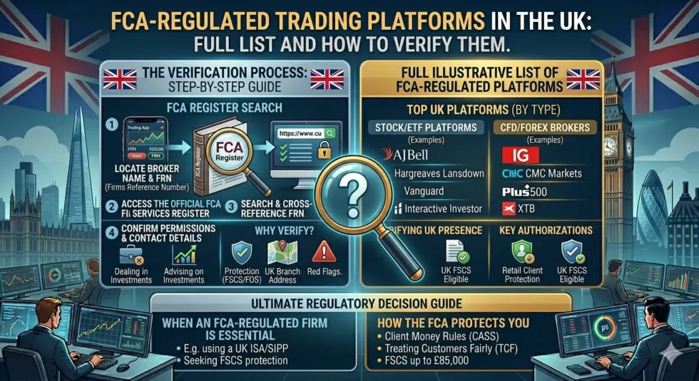 How to Verify FCA-Regulated Trading Platforms in the UK
