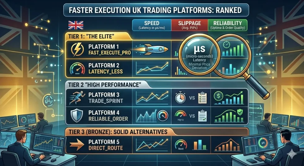 UK Trading Platform Execution Speed Rankings