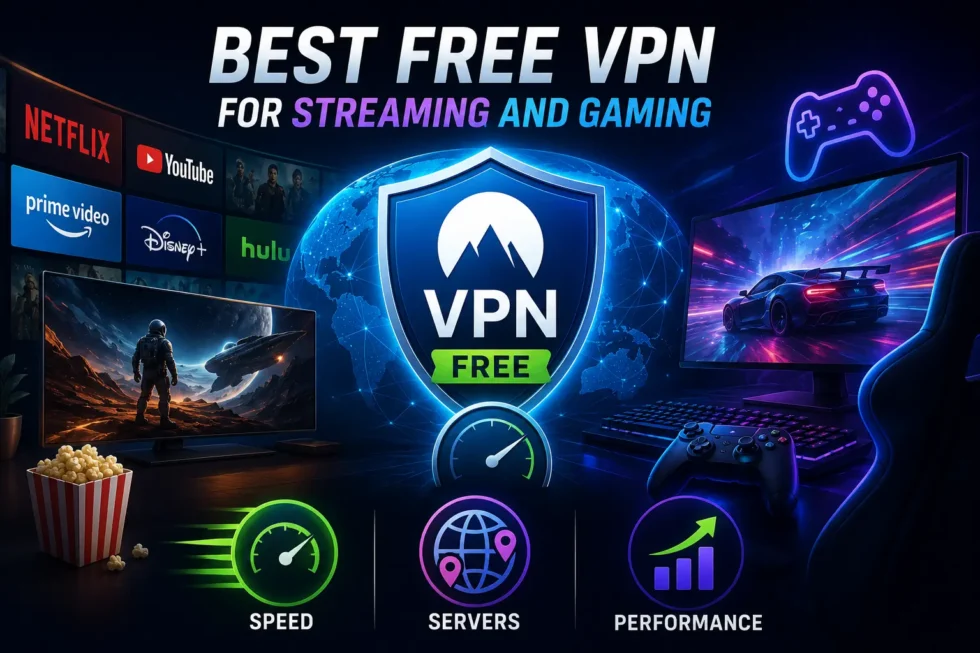 Free VPN comparison for streaming and gaming: Proton VPN, Windscribe, hide.me, EdgeVPN, and X-VPN features compared on speed, servers, and performance.