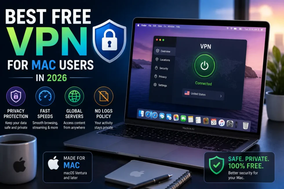 Free VPN comparison for Mac: Proton VPN, hide.me, Windscribe, and TunnelBear features compared on data limits, server locations, and security.