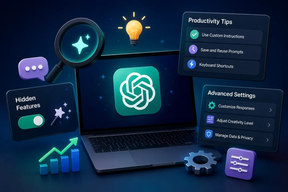 ChatGPT settings guide: Memory, Custom Instructions, Canvas, Projects, Branching, Voice Mode, and data controls for personalized productivity.