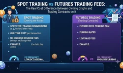 Spot Trading vs Futures Trading Fees: The Real Cost Difference Between Owning Crypto and Trading Contracts on It