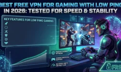 Free VPN gaming comparison: X-VPN's gaming servers, EdgeVPN's three protocols including WireGuard, and Windscribe's low-ping features for online gaming.