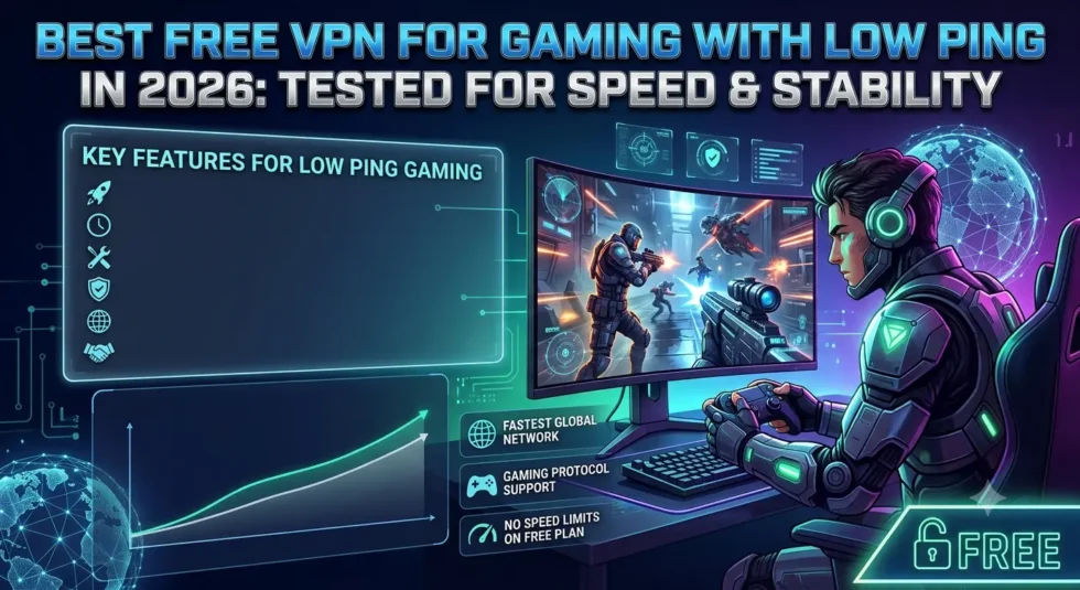 Free VPN gaming comparison: X-VPN's gaming servers, EdgeVPN's three protocols including WireGuard, and Windscribe's low-ping features for online gaming.